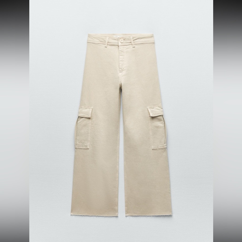 Zara Light Beige Trousers
